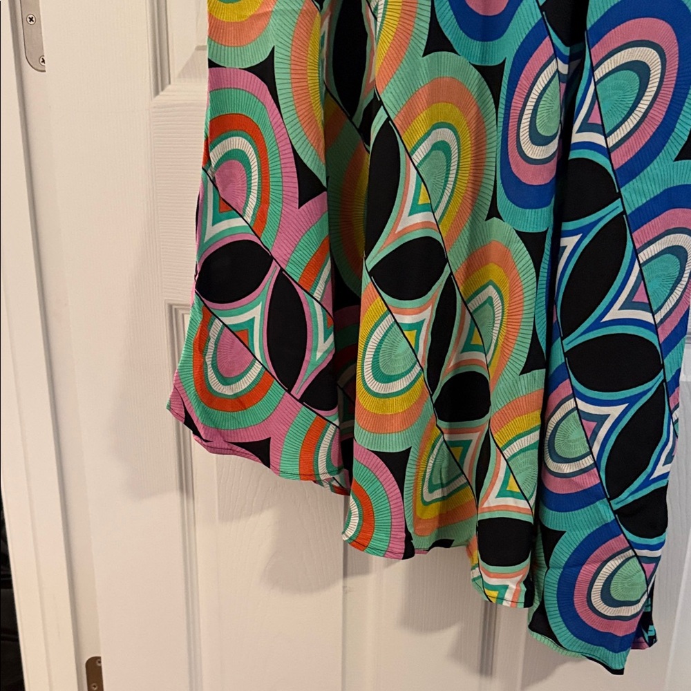 Anthropologie Multicolor Sleeveless Patterned Dress - Picture 3 of 5